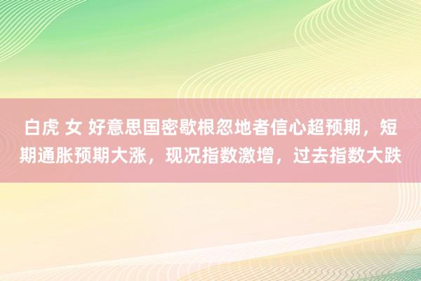 白虎 女 好意思国密歇根忽地者信心超预期，短期通胀预期大涨，现况指数激增，过去指数大跌