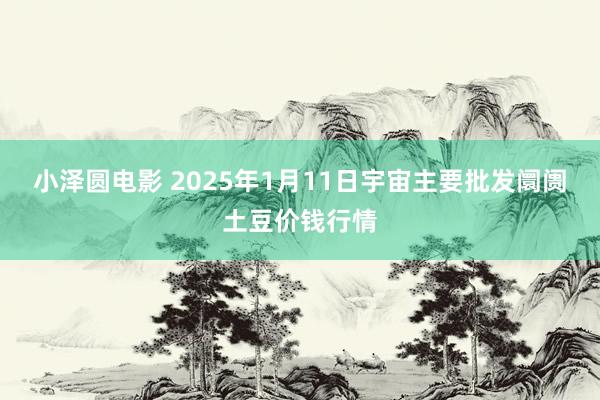 小泽圆电影 2025年1月11日宇宙主要批发阛阓土豆价钱行情