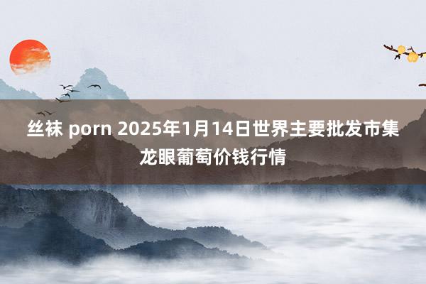 丝袜 porn 2025年1月14日世界主要批发市集龙眼葡萄价钱行情